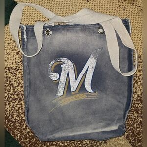 Genuine Merchandise Milwaukee Brewers Tote Bag (PUR1)